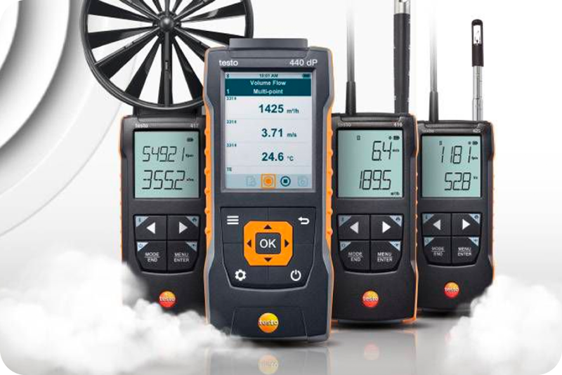 Velocidad de Aire · Testo