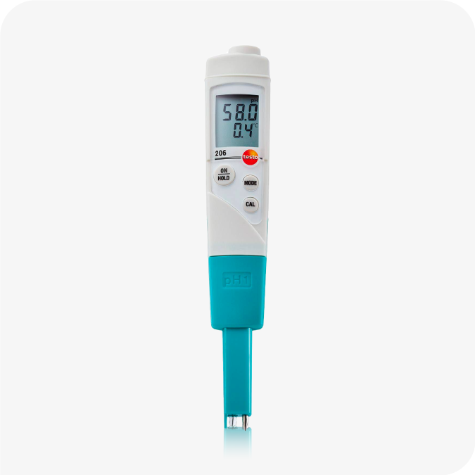 Medidor de pH testo 206pH1