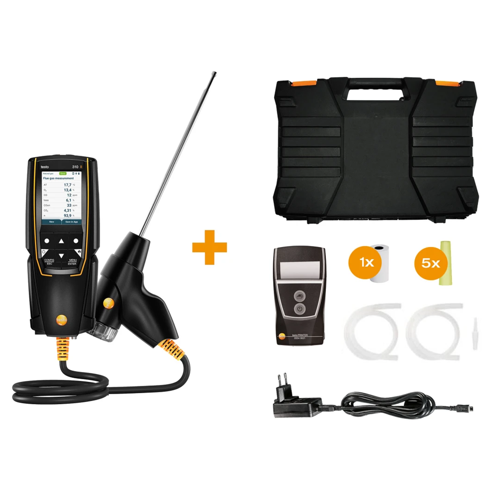 testo 310 · Set con Impresora