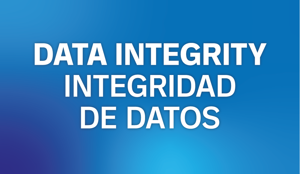 Data Integrity: Integridad de Datos