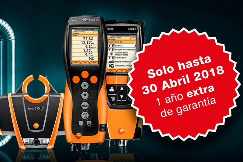 Testo, 60 años de experiencia en el análisis de la combustión Testo, 60 años de experiencia en el análisis de la combustión