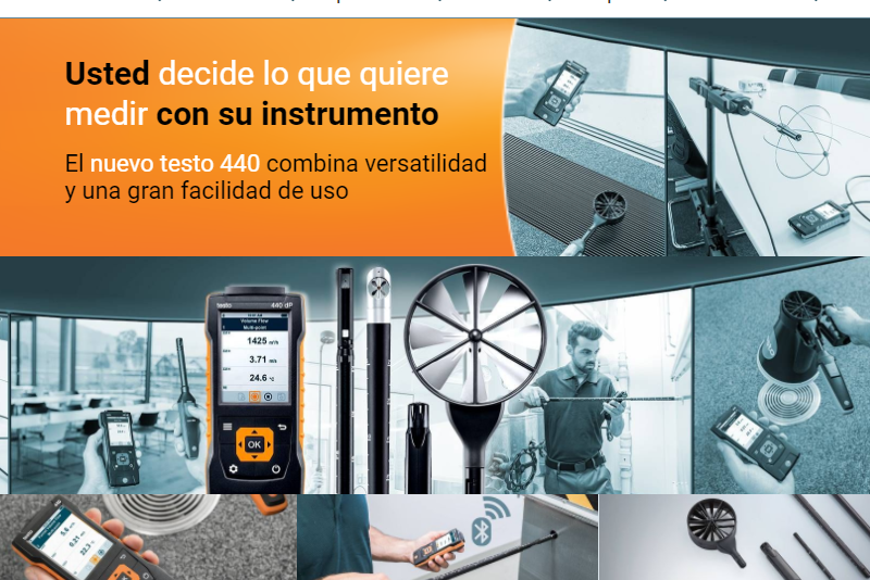 Nuevo Testo 440: versatilidad en formato compacto Nuevo Testo 440: versatilidad en formato compacto