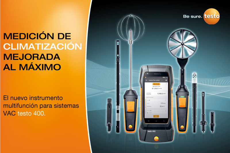 El nuevo testo 400 ideado para las mediciones más exigentes ¡Descúbralo! El nuevo testo 400 ideado para las mediciones más exigentes ¡Descúbralo!