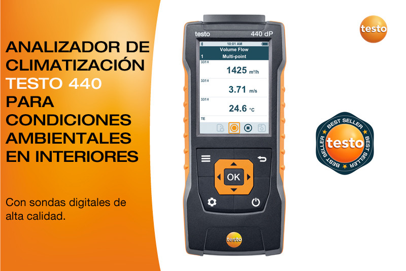  La versatilidad en formato compacto tiene un nombre: testo 440