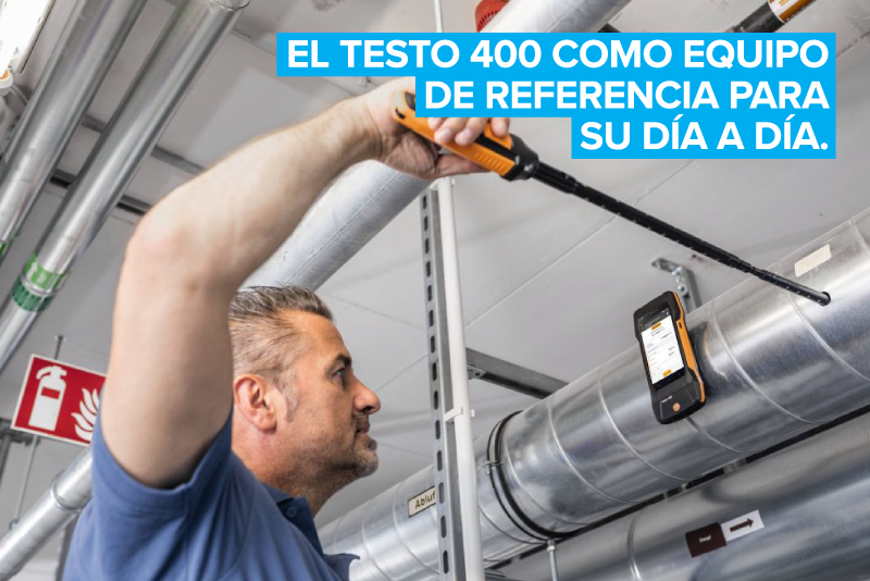 Testo 400: El equipo de referencia para su día a día.