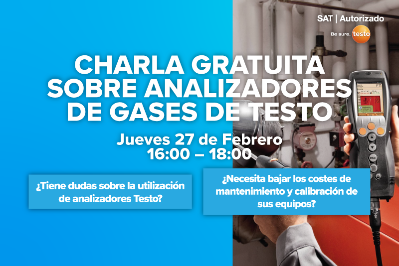 NOTICIAS ISCAL: Charla Gratuita Sobre Analizadores de Combustión NOTICIAS ISCAL: Charla Gratuita Sobre Analizadores de Combustión