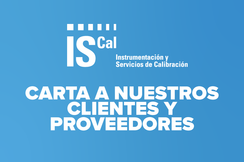 Carta a Nuestros Clientes y Proveedores