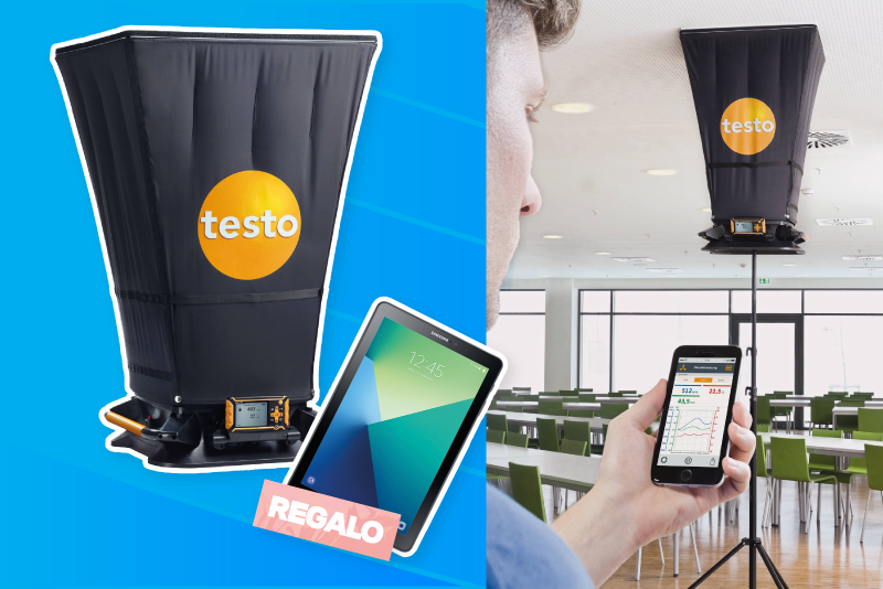 Llévate una Samsung Galaxy Tab con tu Balómetro testo 420 Llévate una Samsung Galaxy Tab con tu Balómetro testo 420