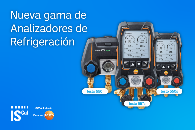 Nueva gama de Analizadores de Refrigeración Testo Nueva gama de Analizadores de Refrigeración Testo