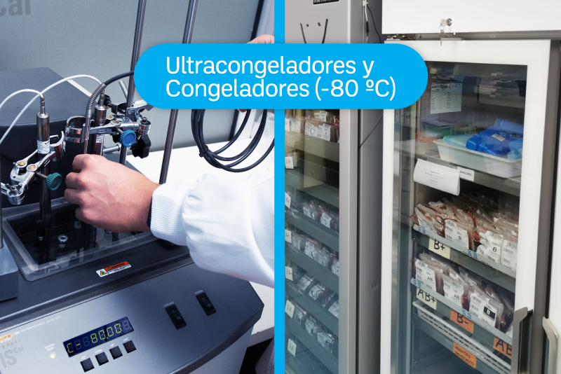 EXPERIENCIAS ISCAL: Ultracongeladores y Congeladores (hasta -80 ºC) EXPERIENCIAS ISCAL: Ultracongeladores y Congeladores (hasta -80 ºC)