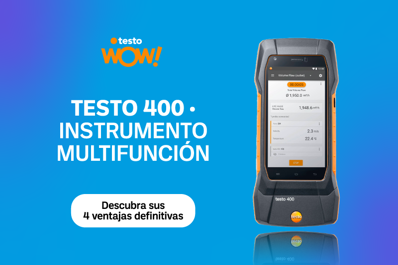 Testo 400 · Instrumento Multifunción