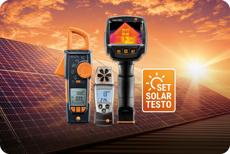 Set Solar Testo para Instalaciones Fotovoltaicas Set Solar Testo para Instalaciones Fotovoltaicas