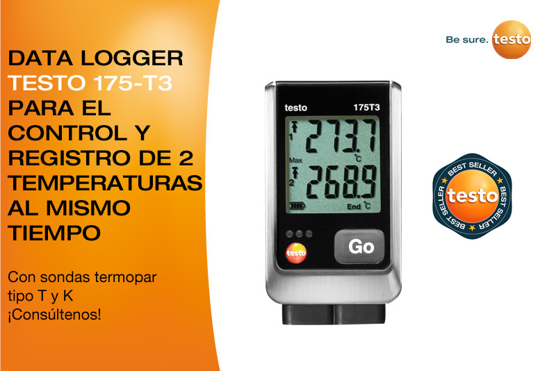 La medición y registro de Tª bajo control La medición y registro de Tª bajo control